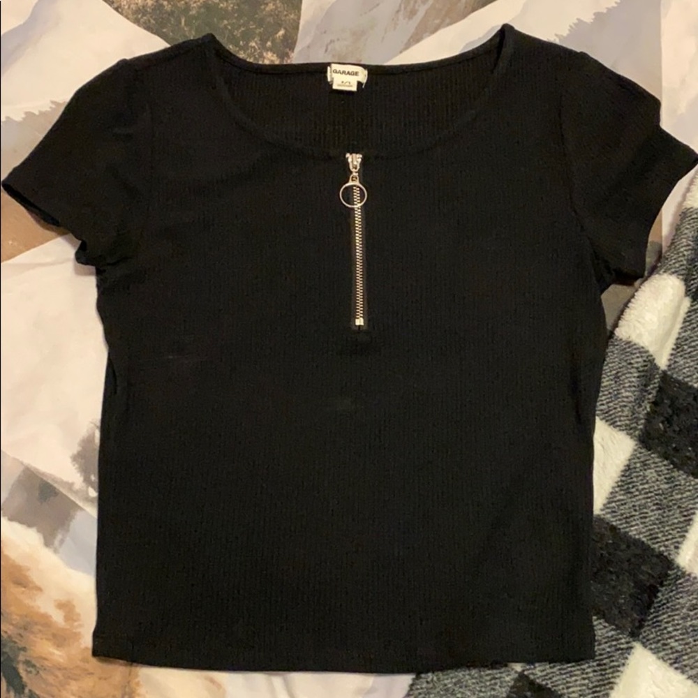 Garage crop top